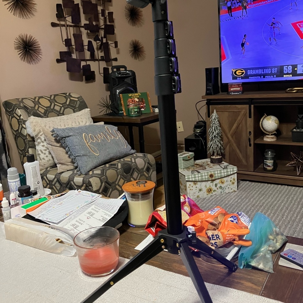 Black Tripod for Cameras and Video